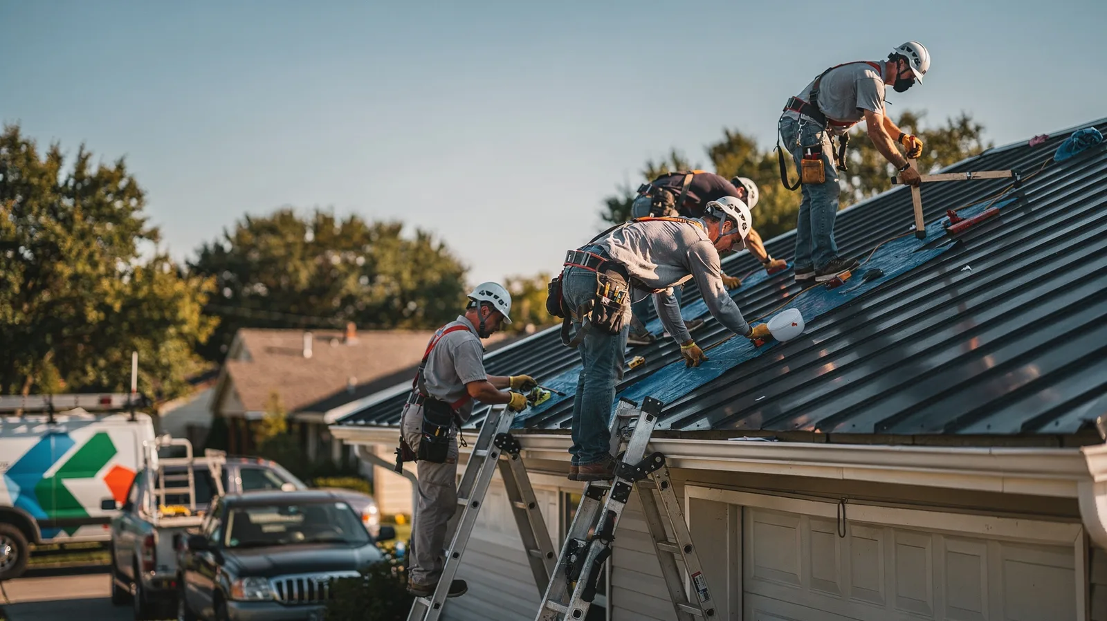 Metal Roof Installation in Luna Pier, MI near me